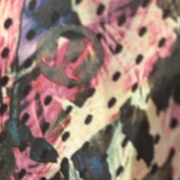 lululemon athletica Black and Pink Patterned Shorts - Picture 2 of 3